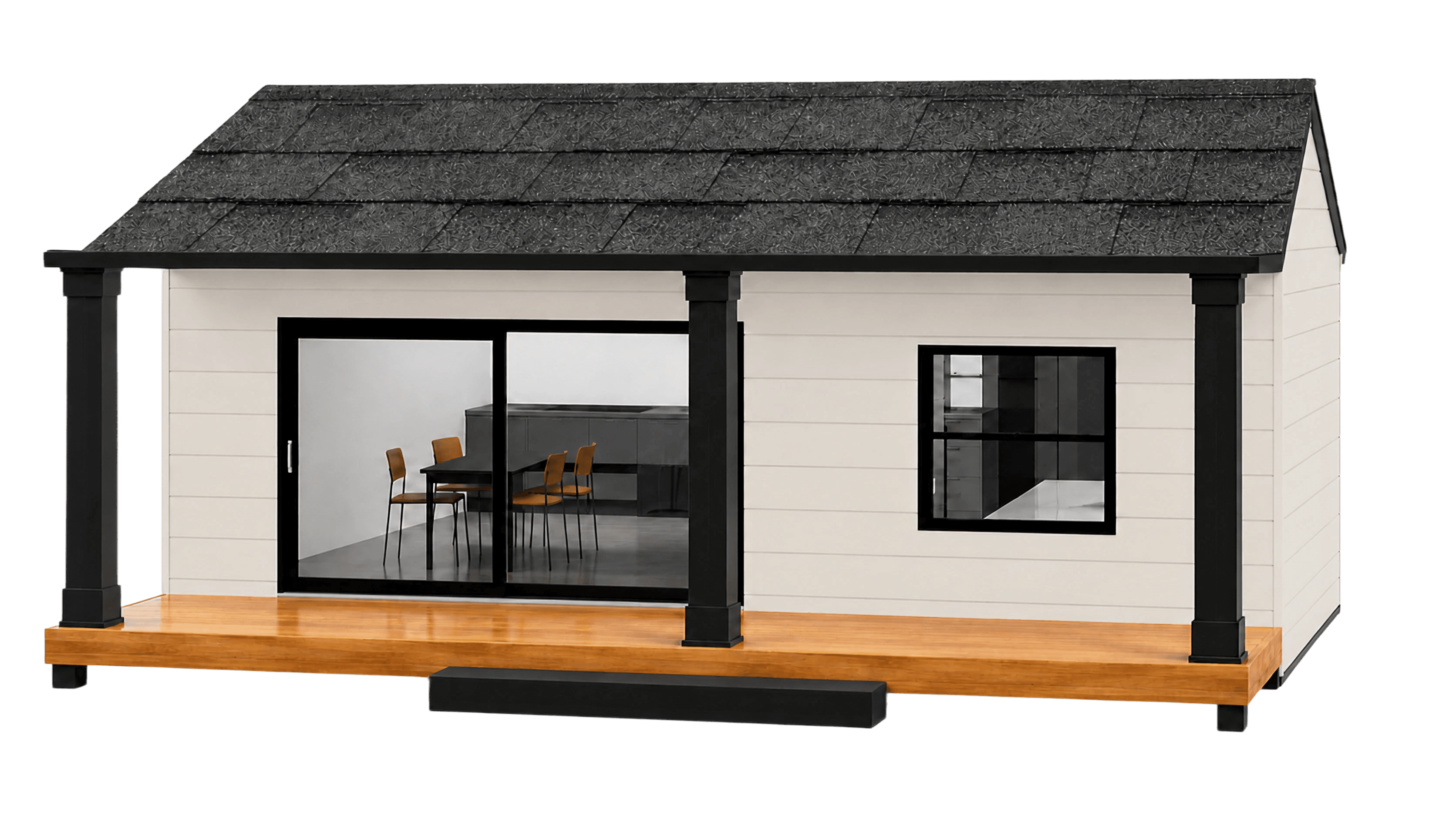 One bedroom — Coastal milky white
